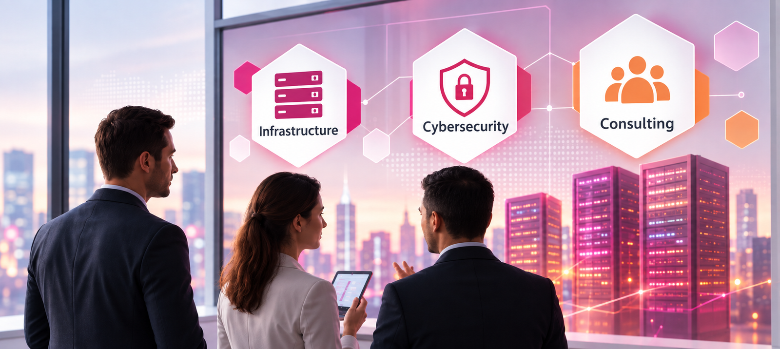 Infrastructure, cybersecurity, and IT consulting services